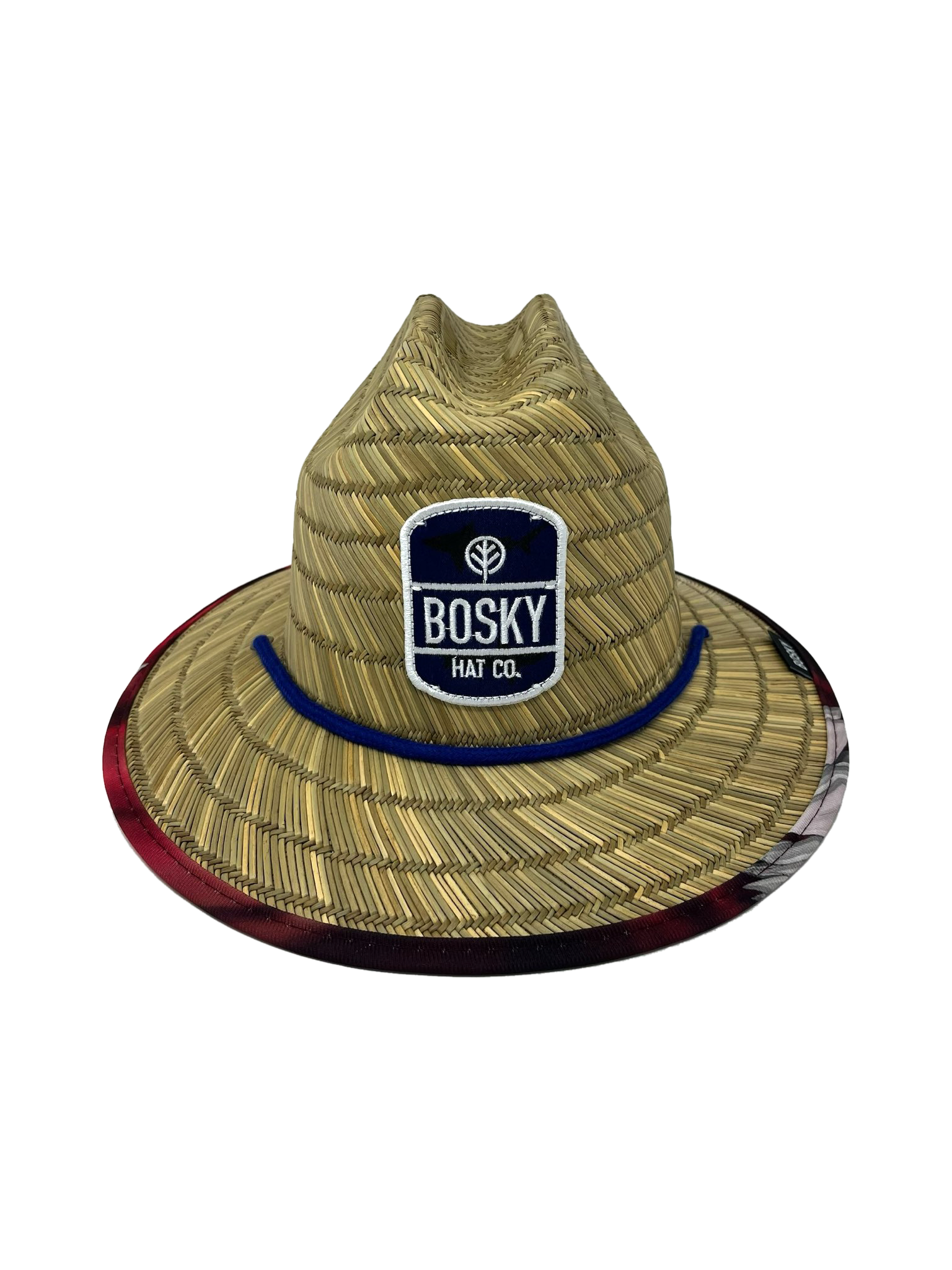 Kids Shark Bite Straw Lifeguard Hat