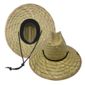 Premium Just Straw Lifeguard Beach Hat