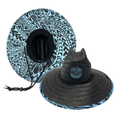 Sun-Seeker Black Straw Hat
