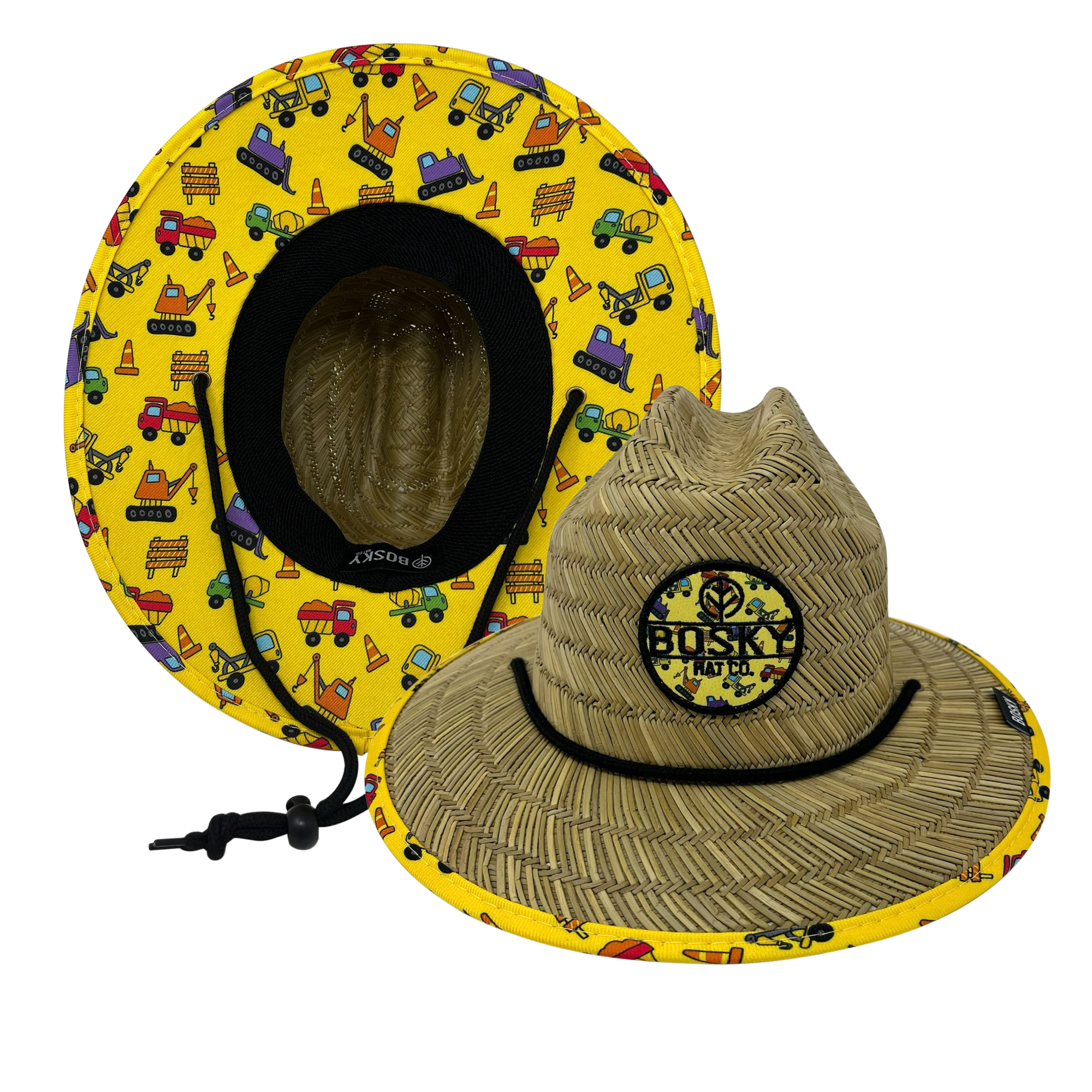 Kids Fun Straw Hats | Beach | Swim Cruise Paddle Board | Boat Fishing | UPF 50 |