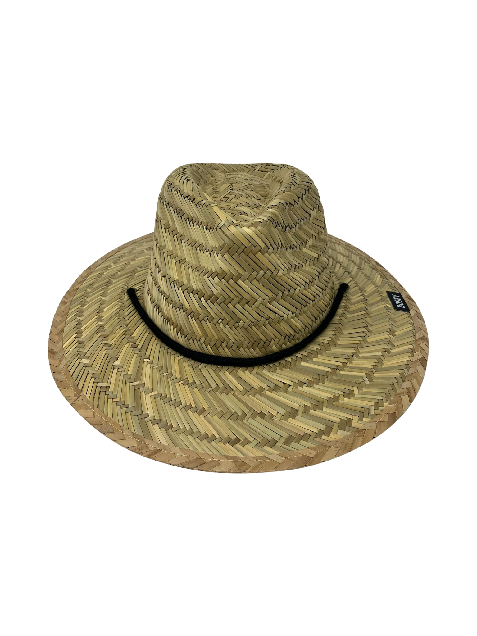 Just Straw Fedora Style Lifeguard Beach Small Brim Hat