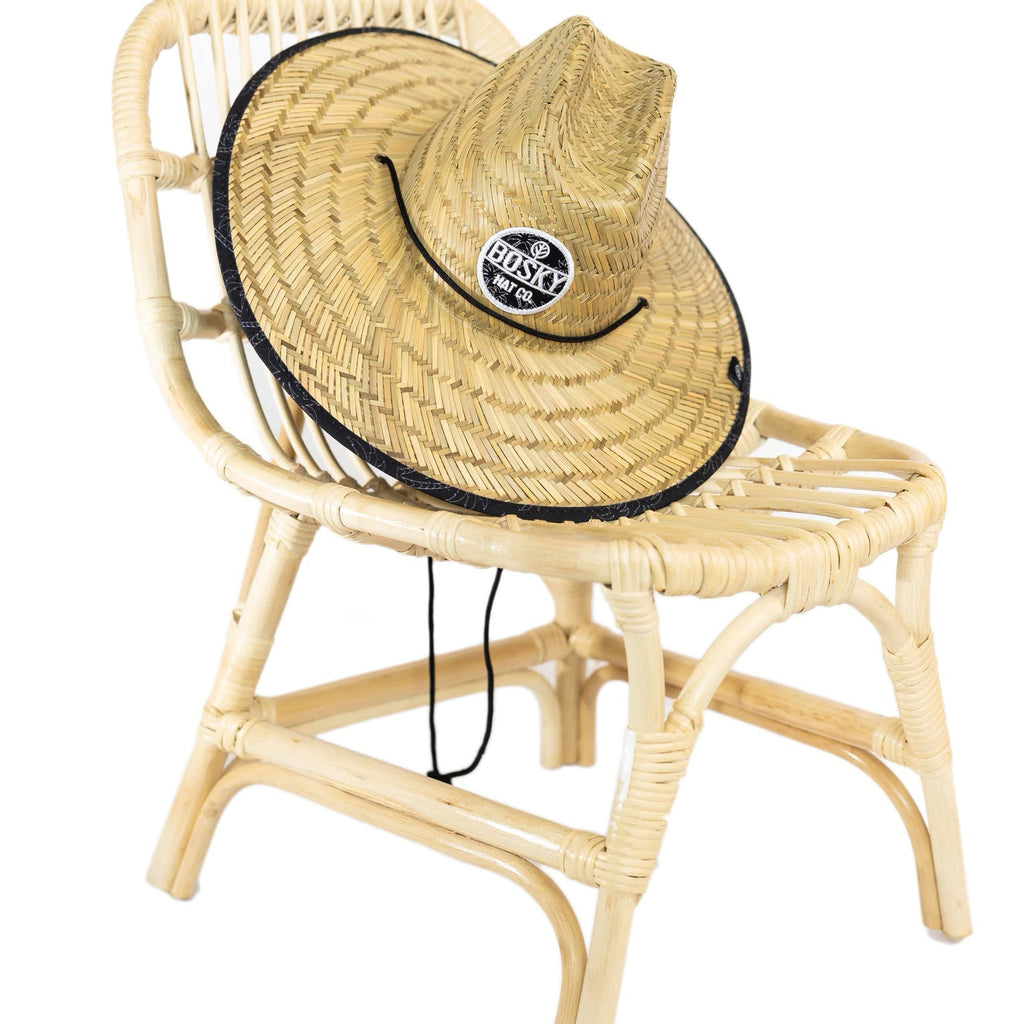 Dark Palms Straw Hat