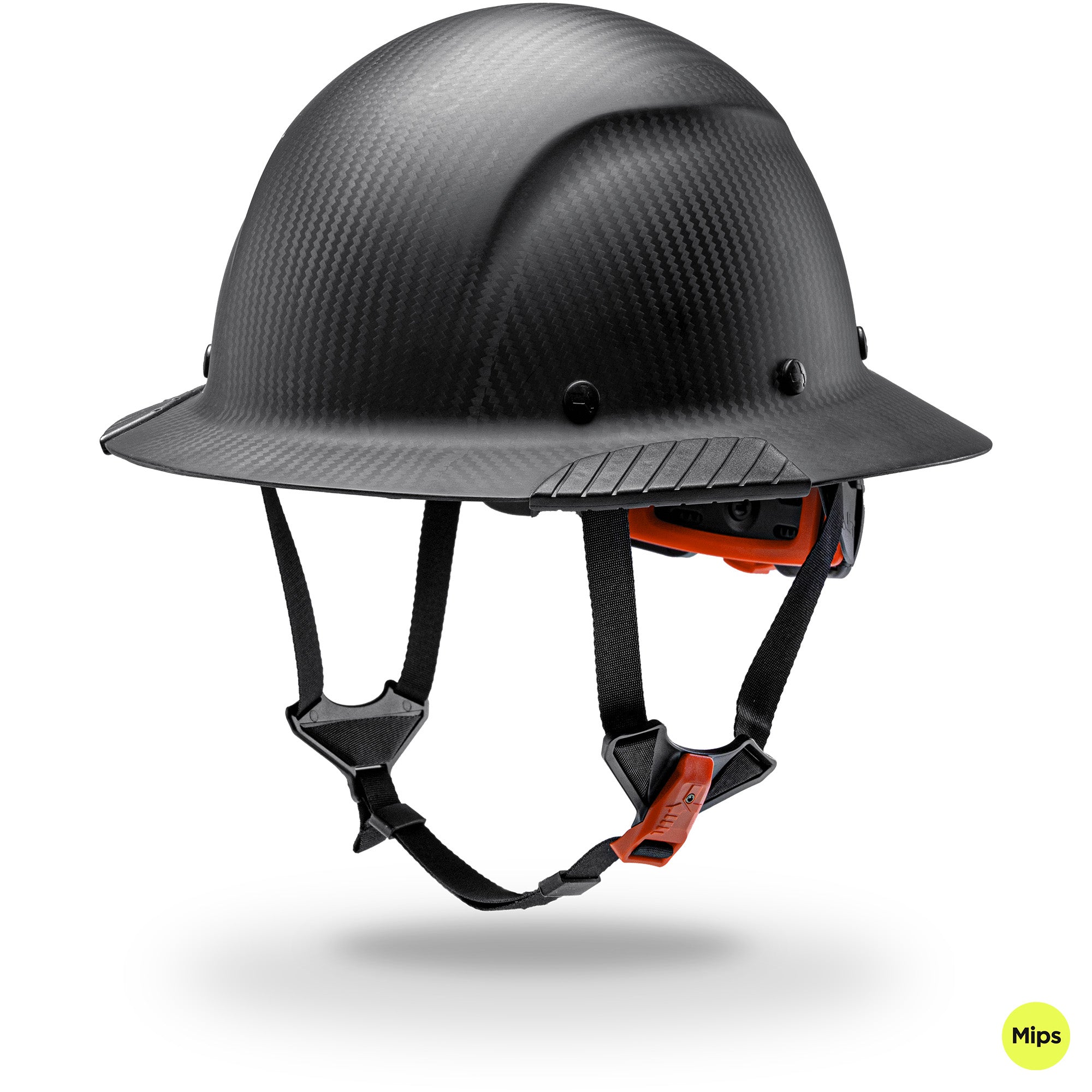 DAX Full Brim Hard Hat with Mips - Carbon Matte