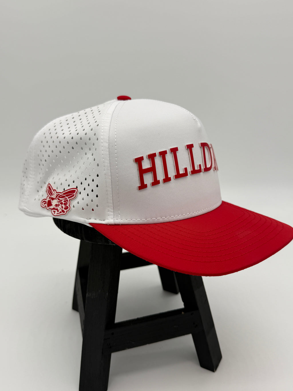 Hilldale 5 Panel White/Red NEW Release