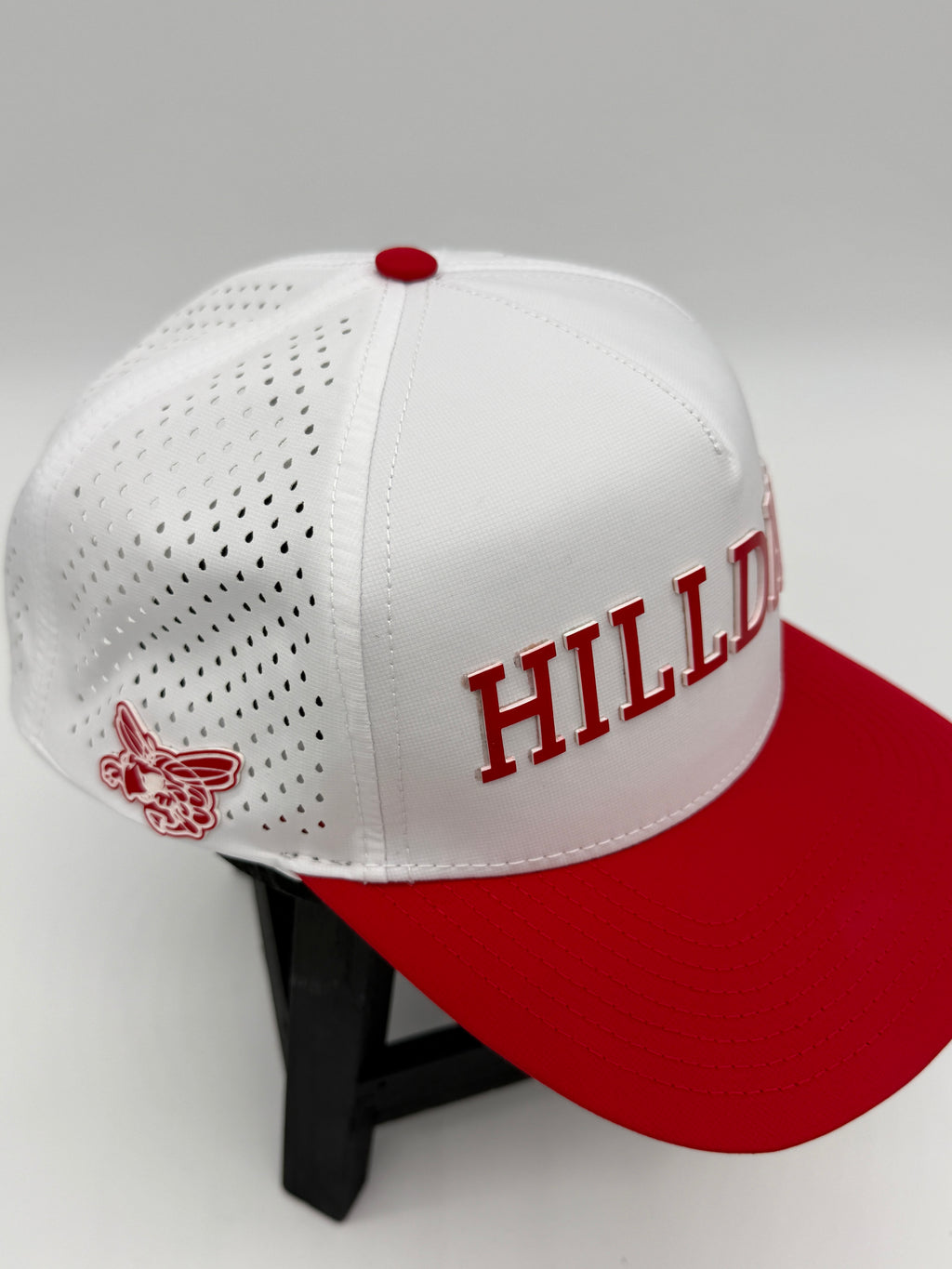 Hilldale 5 Panel White/Red NEW Release