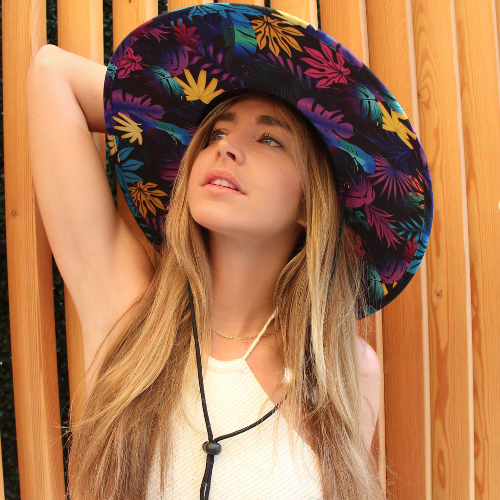 Neon Forest Straw Hat