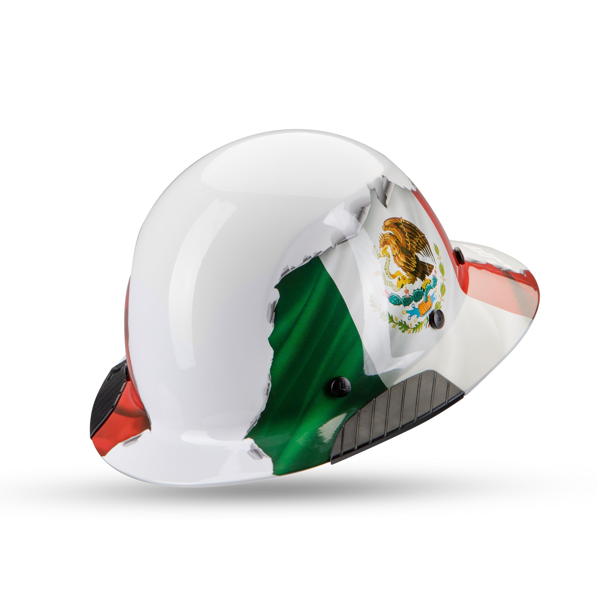 DAX Mexican Flag Full Brim Hard Hat