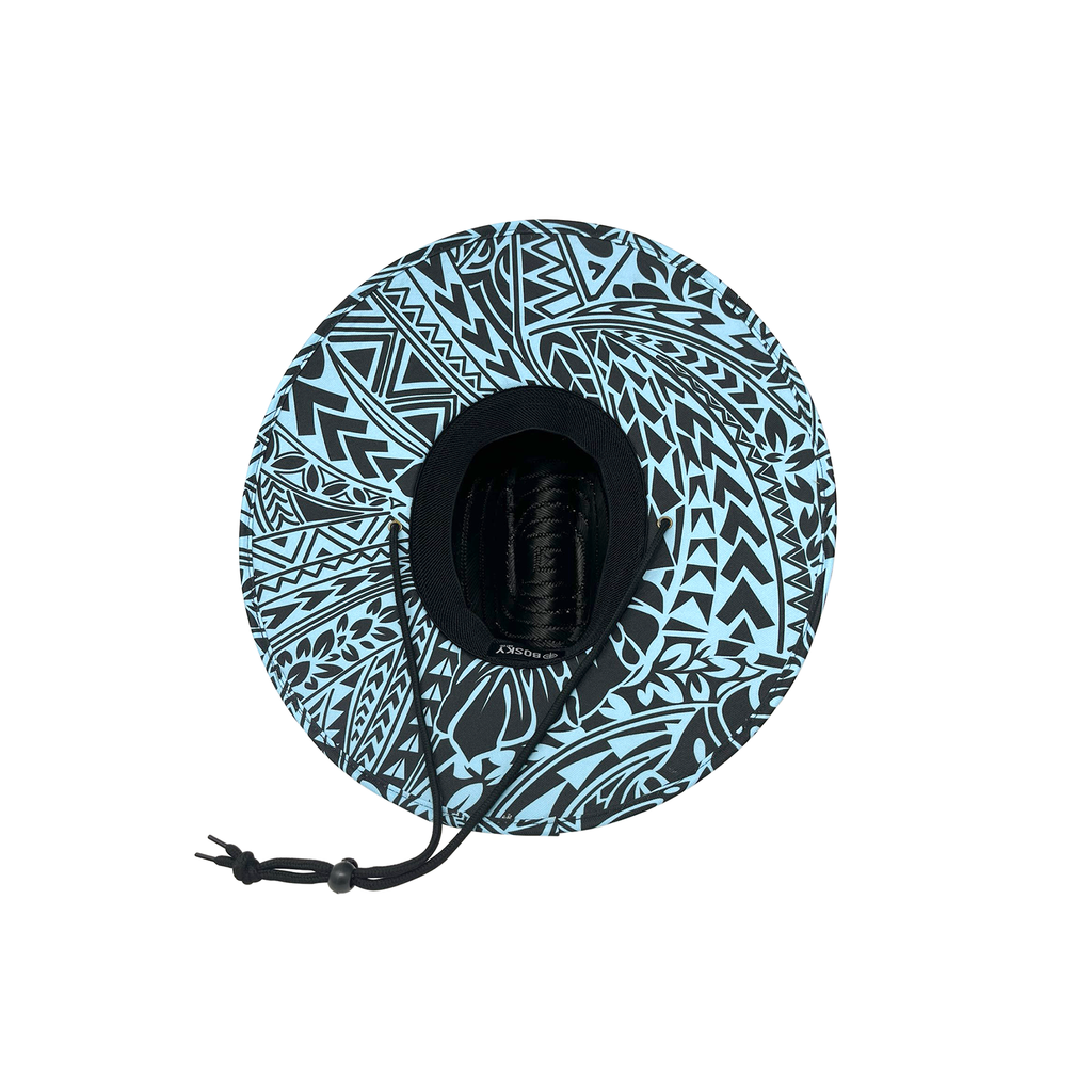 Sun-Seeker Black Straw Hat