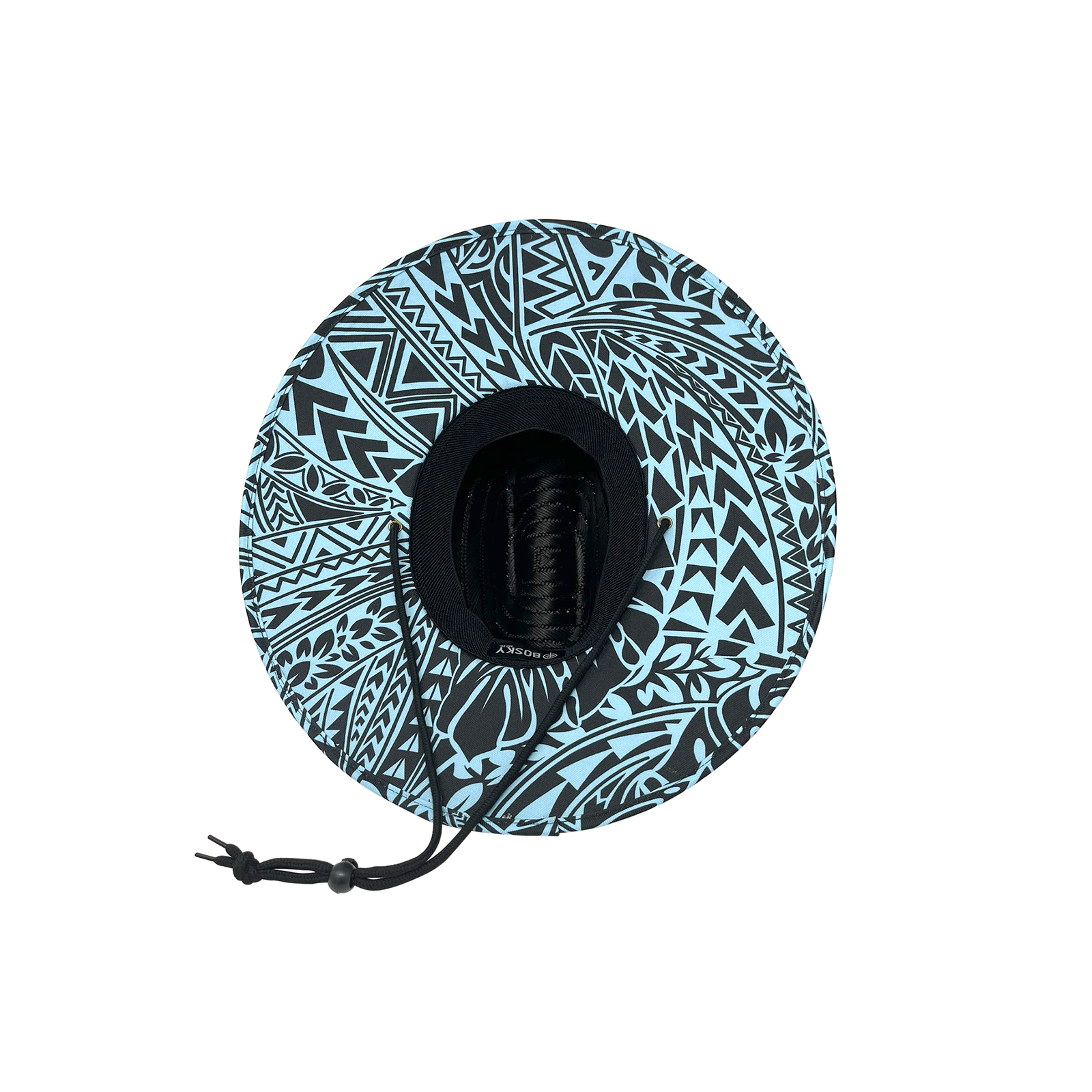 Sun-Seeker Black Straw Hat